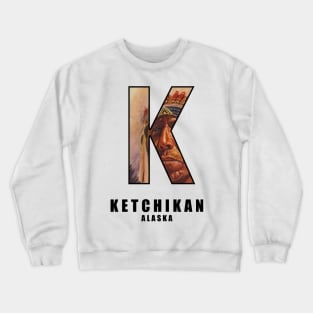 Ketchikan Alaska Crewneck Sweatshirt